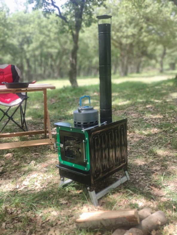 Kamp ve Çadır Sobası, Odun Sobası, Taşınabilir Soba - 2