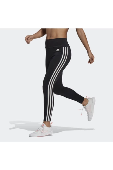 Designed To Move High-rise 3-stripes 7/8 Kadın Siyah Tayt (gl4040) - 2