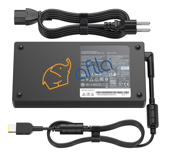 Lenovo ADL300SDC3A, SA10R16956, 5A10W86289 uyumlu Adaptör, Şarj Aleti Cihazı (300W)