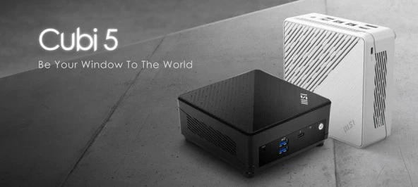 MSI MINIPC CUBI 5 12M-005EU I3-1215U 8GB DDR4 256GB SSD W11 PRO DT - Resim 2