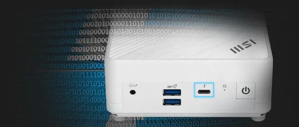 MSI MINIPC CUBI 5 12M-005EU I3-1215U 8GB DDR4 256GB SSD W11 PRO DT - Resim 7