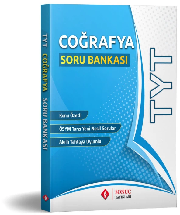 TYT Coğrafya Soru Bankası Sonuç Yayınları