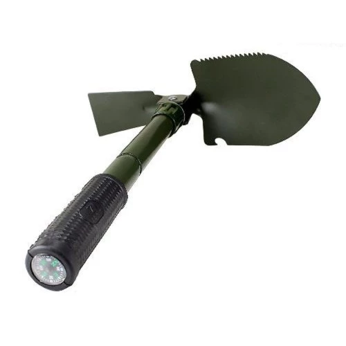 Çok Fonksiyonlu - Katlanabilen - Mini Askeri Kamp Küreği - 2