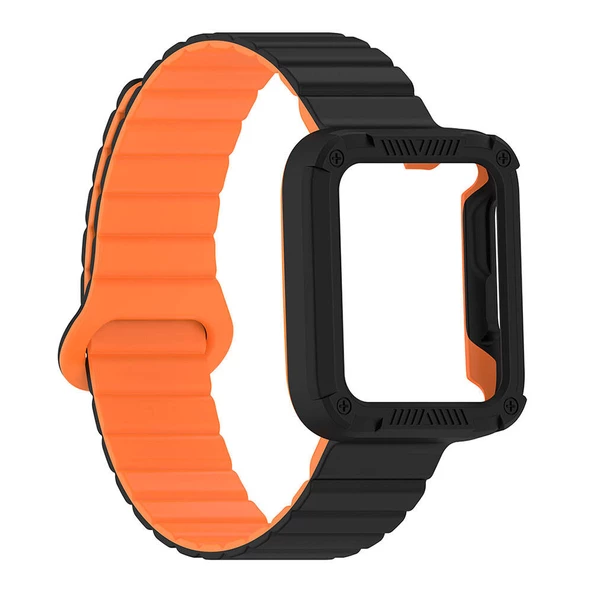 Gpack Xiaomi Redmi Watch 1 Kordon Solo Loop Mıknatıslı Strap Kayış KRD105