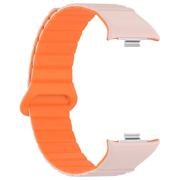 Gpack Xiaomi Redmi Watch 4 Kordon Solo Loop Mıknatıslı Strap Kayış KRD105 - 8
