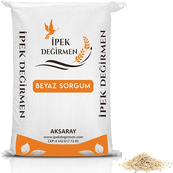 İpek Değirmen 1 KG Beyaz Sorgum Süpürge Darısı Güvercin Kuş Yemi