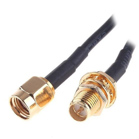 NAVİDATA 5 Metre Wireless Wifi Anten Uzatıcı Uzatma Kablosu SMA  Dişi Erkek 5m wifi Uzatma - 4