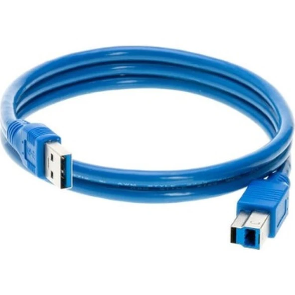 1.5M USB 3.0 YAZICI KABLOSU 1,5 METRE ERKEK ERKEK PRİNTER KABLO USB YAZICI KABLOSU(KABLO UCUNA DİKKAT AÇIKLAMAYI OKU) - 2