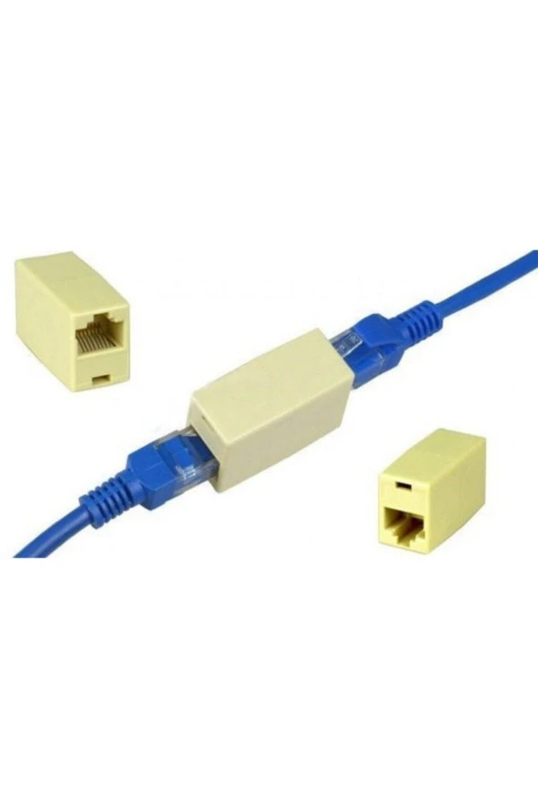 Hadron hd4062 25li Adsl Cat5 Cat6 Rj45 Dişi dişi-RJ45 Birleştirici-İnternet kablo uzatma ara adaptör RJ45 Ara aparat 25 adet - 2