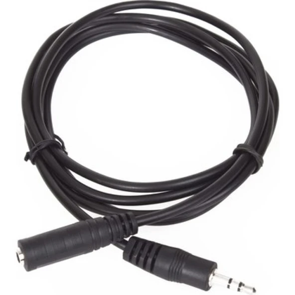 HADRON HDX1004(HN4358) 3.5 MM STEREO ERKEK/DİŞİ 1.2 METRE KULAKLIK AUX UZATMA KABLOSU - 3