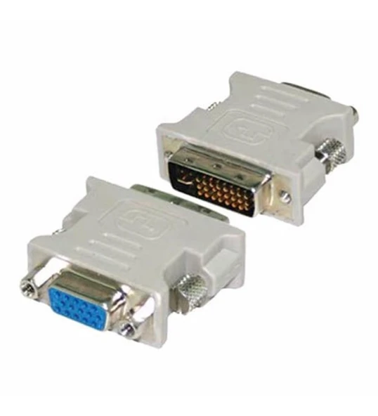 Hadron Dvı To Vga Dönüştürücü (DVI ERKEK VGA DİŞİ) Dvı 24+5 Pin - 3