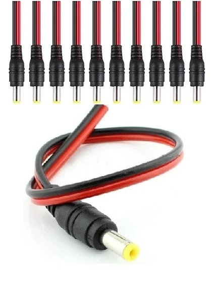 Powermaster 50Li A Kalite Power Jack Güvenlik Kamerası Güç Kablosu CCTV Power Jack 50 Adet - 4
