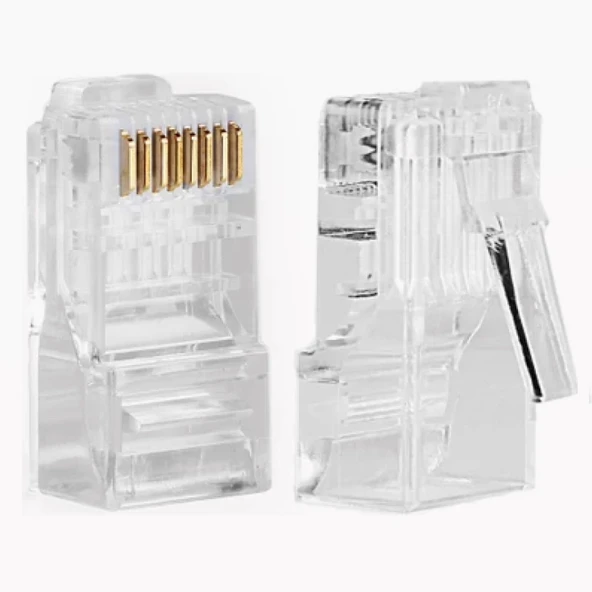 Q-J600Y CAT6 50 ADET EZ-RJ45 JACK YENi NESiL KONNEKTÖR - 4