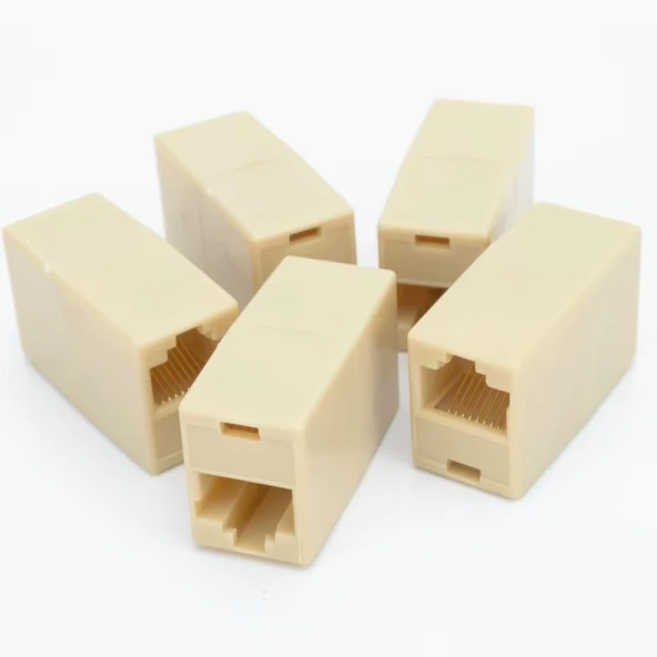 Hadron hd4062 50li Adsl Cat5 Cat6 Rj45 Dişi dişi-RJ45 Birleştirici-İnternet kablo uzatma ara adaptör RJ45 Ara aparat 50 adet - 2