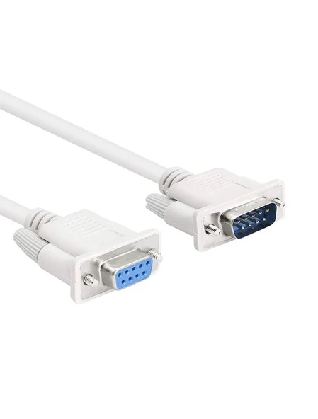 Navidata RS232 9 Pin 1.5m Dişi Erkek RS232 Uzatma Db9 Seri Com Data Kablosu 1,5 METRE - 4