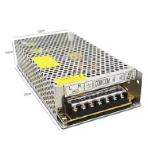 ZTECH 12v 15a Metal Kasa Adaptör 12 Volt 15 Amper Şerit Led Cctv Güvenlik Kamerası Adaptörü - 2