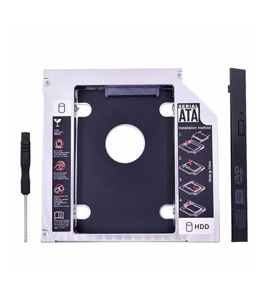 QPORT Q-HDK9 SSD/HDD CADDY 9.5MM NOTEBOOK SSD KIZAK 9,5MM - 3