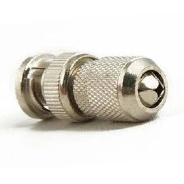 ZTECH Bnc jack Gümüş Gri Cctv Kamera Bnc Konnektör - 5