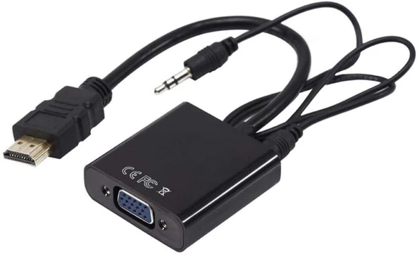 Hdx2019(4105) Hdmı Vga Çevirici Hdmı To Vga+ Sesli - 5