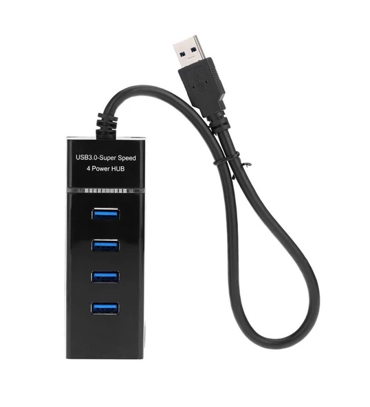 Hadron Hdx7017 3.0 Usb Hub Usb 3.0 1 Port Usb 2.0 3 Port 27cm - 4