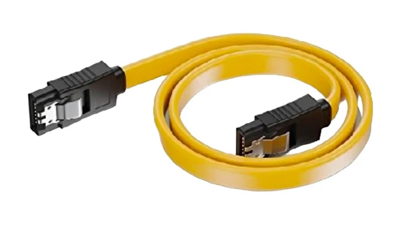 50cm Kilitli Sata Kablo Serial Ata Sata Data Kablo Klipsli 1 Adet