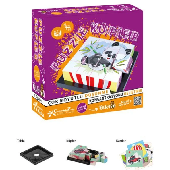 Çekirdek Zeka Puzzle Küpler ürün görseli