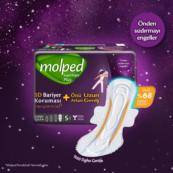 MOLPED SUPERNIGHT ÖNÜ UZUN SUPER GECE PLUS AVANTAJLI DEV FIRSAT 42 ADET - 6