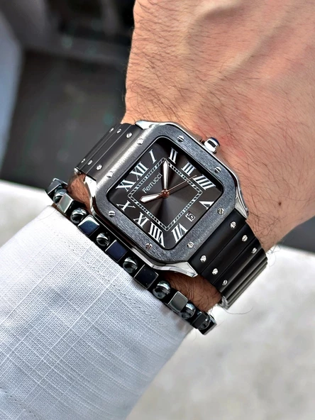 Ferrucci Function FCF.03302TM.03 Çelik Kordon Erkek Kol Saati - Resim 4