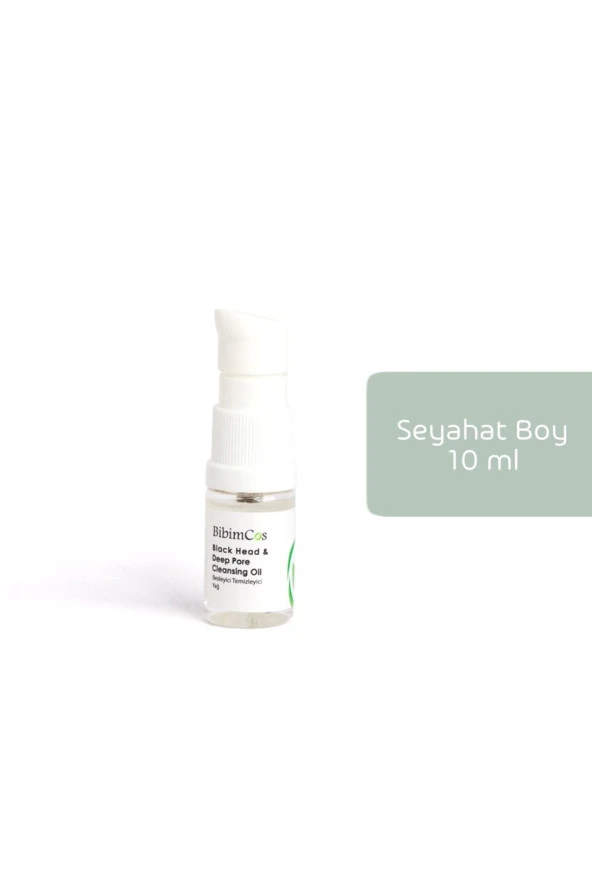 Bibimcos Blackhead & Deep Pore Cleansing Oil 10 Ml - Siyah Nokta Ve Gözenek Temizleme Amaçlı Yağ