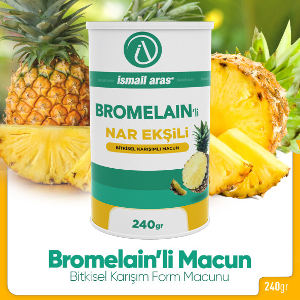 Bromelain'li Nar Ekşili Form Macunu 240 GR