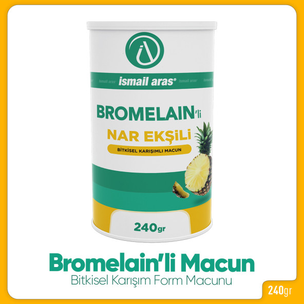Bromelain'li Nar Ekşili Form Macunu 240 GR - 2