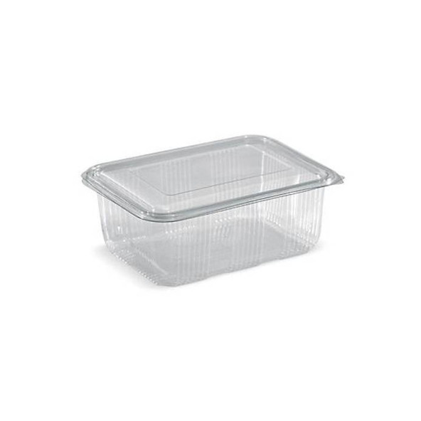 Plastik Saklama Kabı 2000 gr 50'li Plastik Kapaklı Kase Sızdırmaz Kap Şeffaf Kullan At Kase - 3