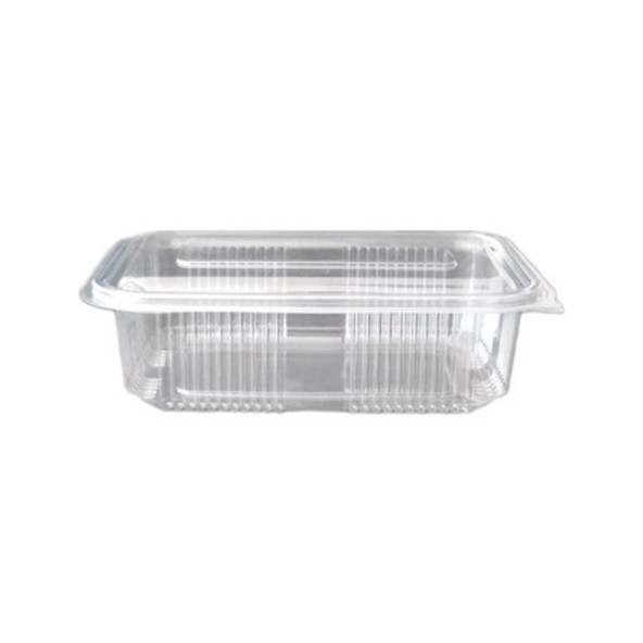 Plastik Saklama Kabı 750 gr 100'lü Plastik Kapaklı Kase Sızdırmaz Kap Şeffaf Kullan At Kase - 3