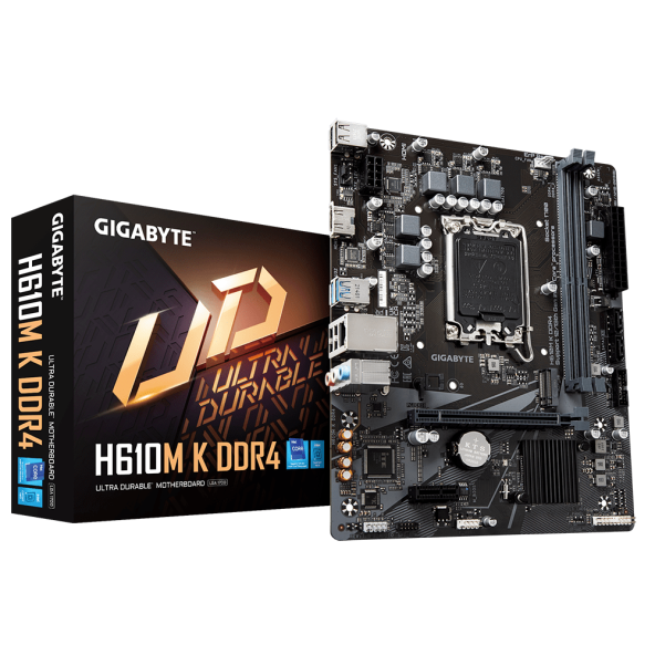 Gigabyte H610M-K Intel LGA1700 DDR4 Micro ATX Anakart