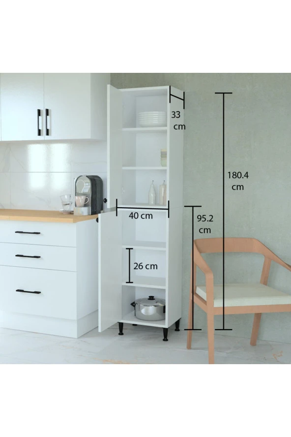 Mobilique Masal Çok Amaçlı Dolap