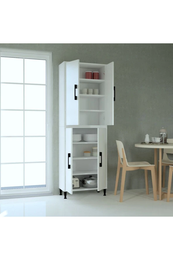 Mobilique Çınar Çift Katlı Çok Amaçlı Dolap - 2