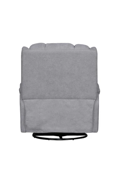 Siena Döner Mekanizmalı Baba Ve Tv Koltuğu-bej-gri Kumaş 87x97x98 Cm (gxyxd) - 5