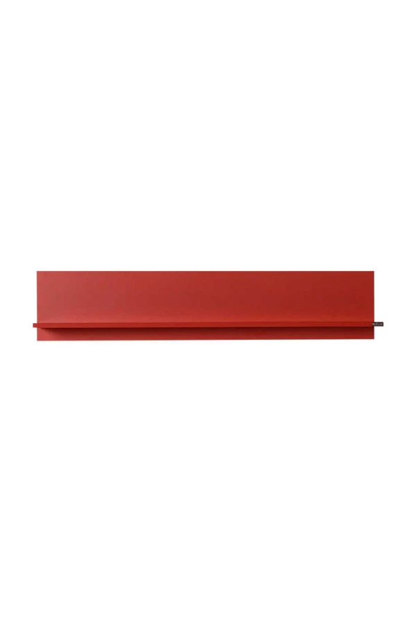 Dekoratif Duvar Rafı - Kırmızı 120x25x20 cm (GxYxD) - 4