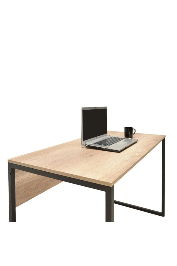 Connect Çalışma Masası-Açık Ceviz (Tori) 120x75x60 cm (GxYxD) - 6