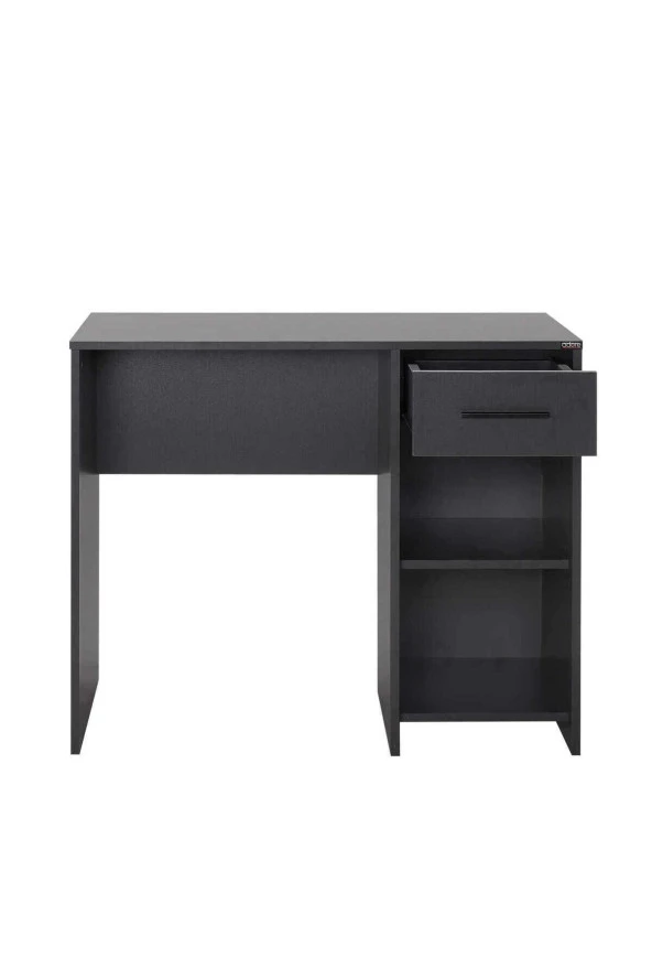 Trendline Çekmeceli Çalışma Masası-Antrasit 90x75x52 cm (GxYxD) - 5