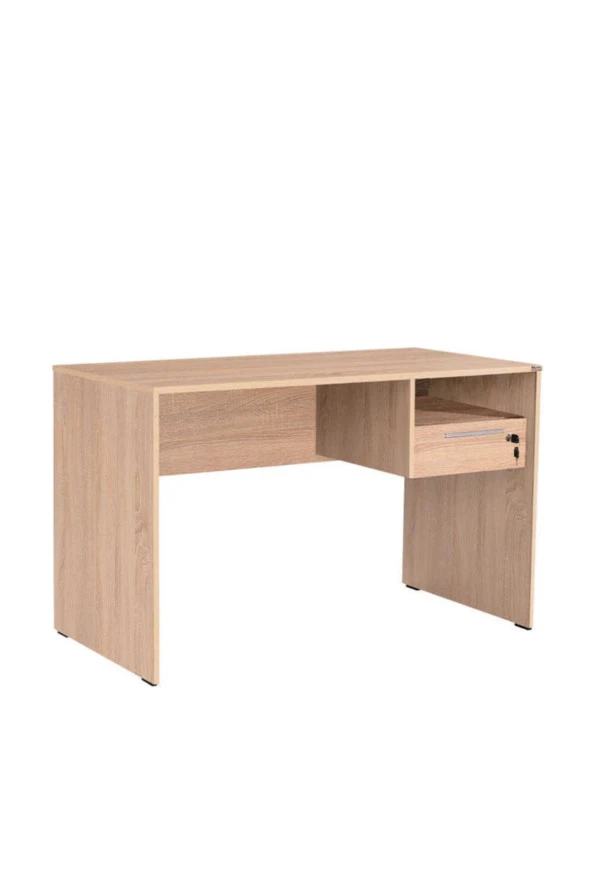 Concept Kilitli Çekmeceli Çalışma Masası-Sonoma 120x75x60 cm (GxYxD) - 7