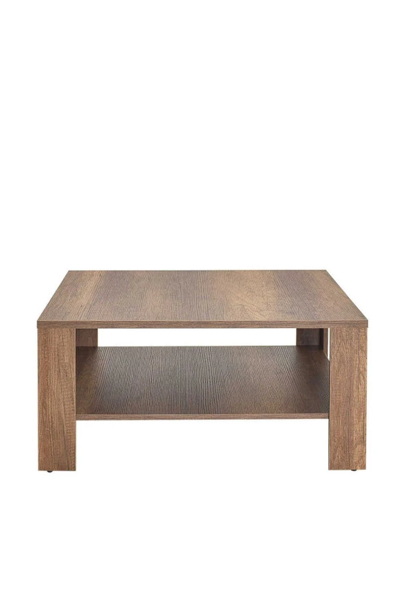 New Line Kare Orta Sehpa - Koyu Ceviz (Oslo Ceviz) 90x42x90 cm (GxYxD) - 3