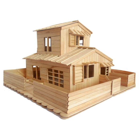 Abeslang Tahta Dil Basacağı Ahşap Çubuk 100'lü Dil Basma Çubuğu Ağda Spatulası - 5