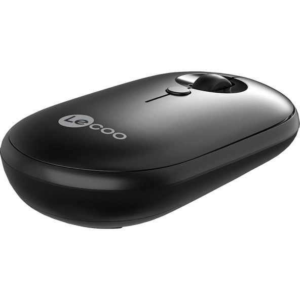 Lecoo Lenovo Lecoo WS212 Kablosuz 1600DPI 4 Tuşlu Optik Mouse Siyah - 5