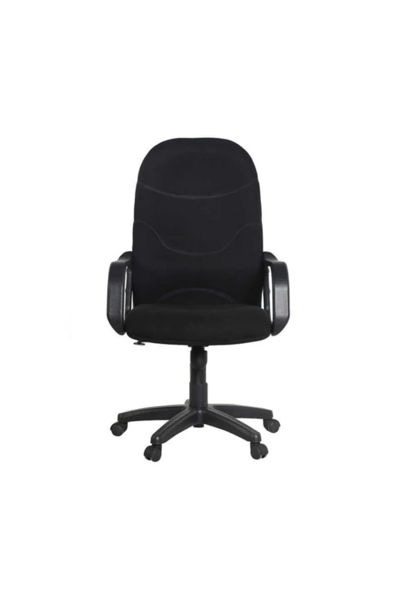 Max Classic Kumaş Ofis Koltuğu-Siyah 63x108-118x48 cm (GxYxD)