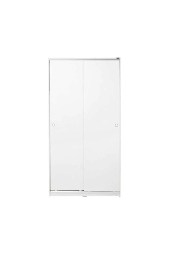 Sürgülü Gardırop-Mat Beyaz 94x182x52 cm (GxYxD) - 3