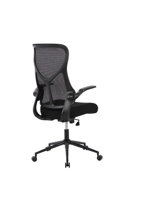 Techno Rest File Sırtlı Çalışma Koltuğu-Siyah 65x110-120x67 cm (GxYxD) - 7