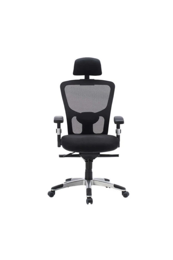 Manager Techno File Sırtlı Ofis Koltuğu-Siyah 62X120-127X59 Cm (Gxyxd) - 2