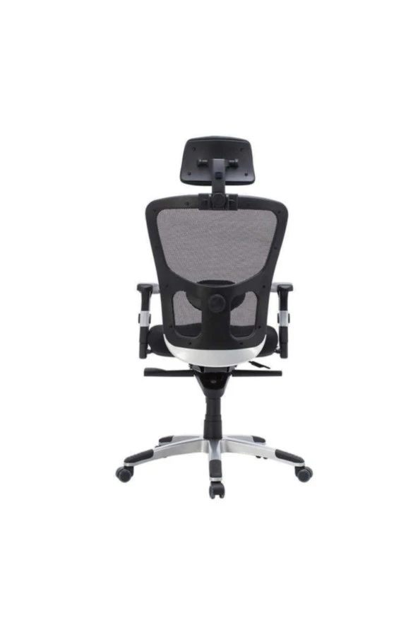 Manager Techno File Sırtlı Ofis Koltuğu-Siyah 62X120-127X59 Cm (Gxyxd) - 4