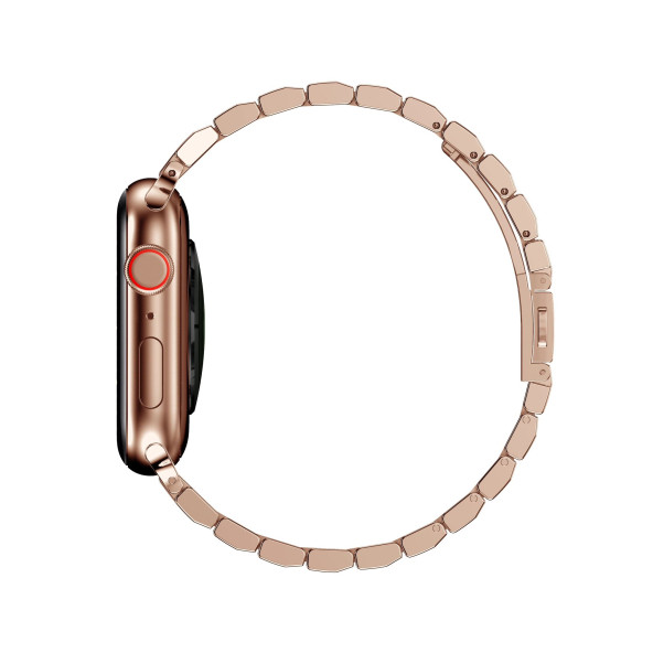 G9 Mini Rose Smart Watch 41 Mm 3 Kordon Charm Bileklik Hediyeli Zarif Şık Kadın Akıllı Saat - 3